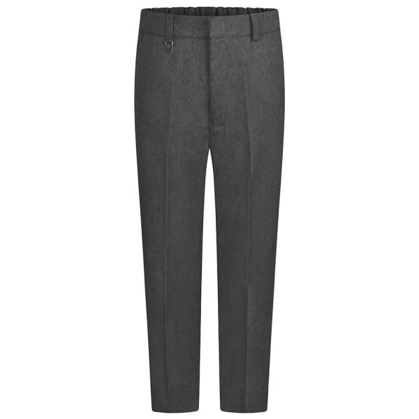 BT3050 - Grey Zeco Waist Adjuster Eco-Trouser_Front